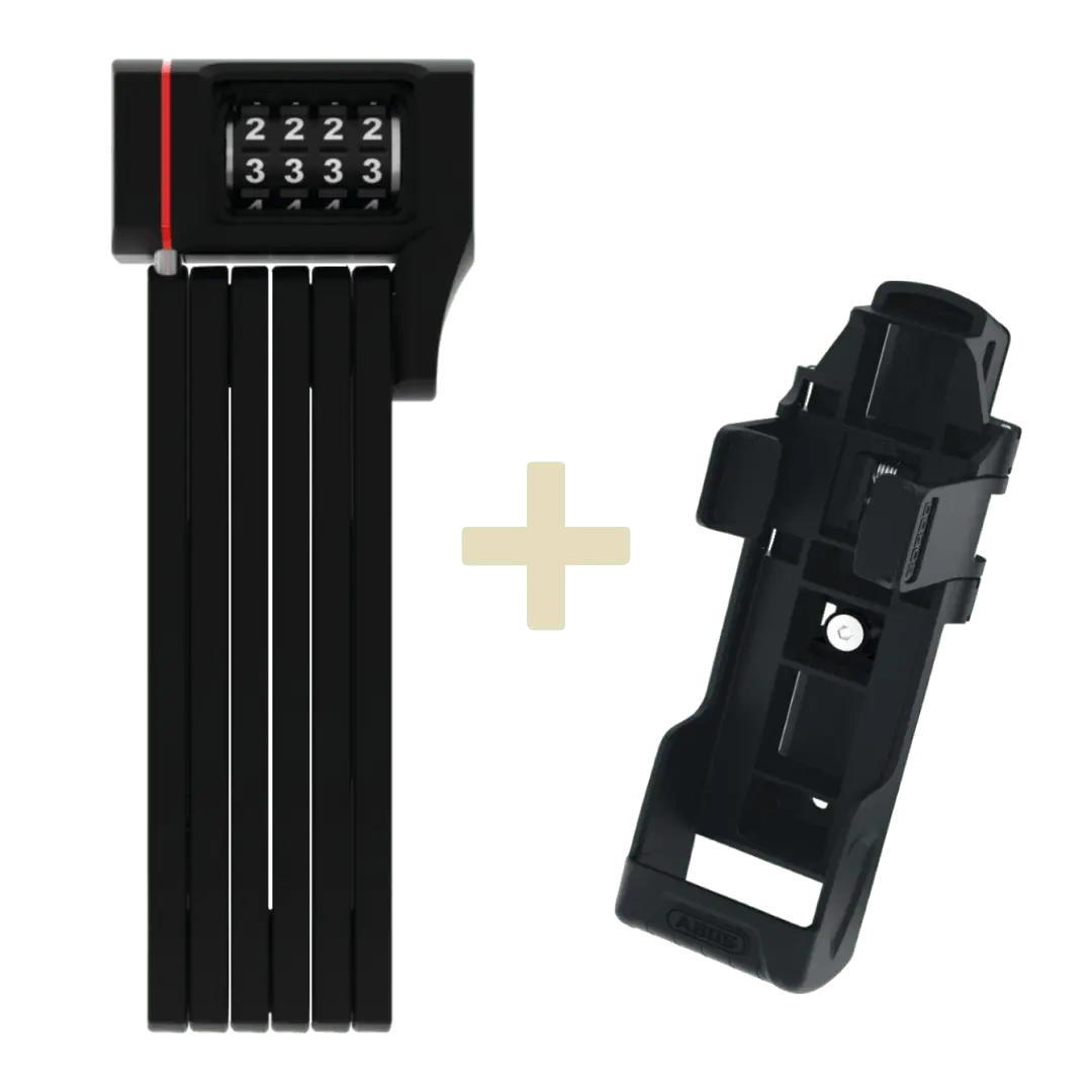 ABUS Schloss mit Halterung