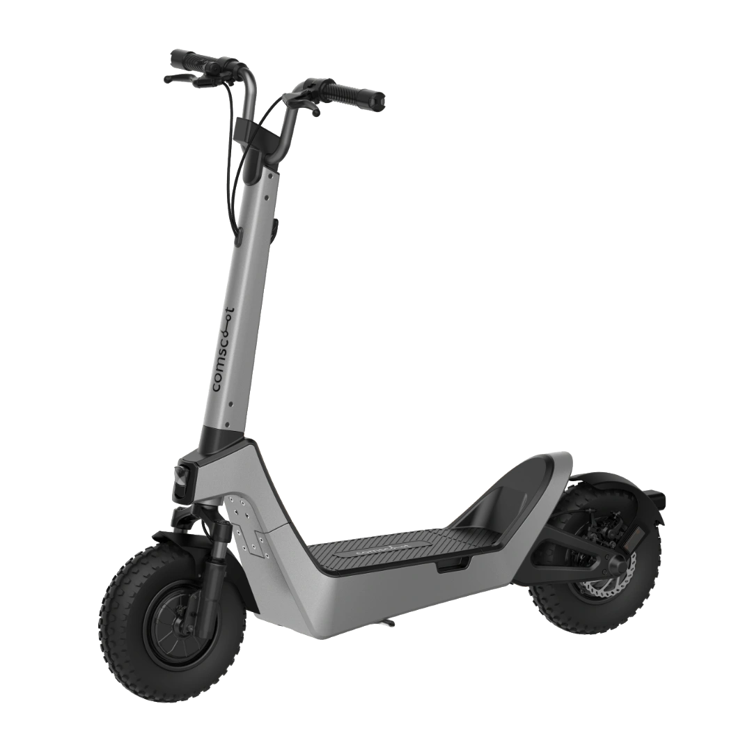 E-Scooter comscoot MAX schwarz-grau