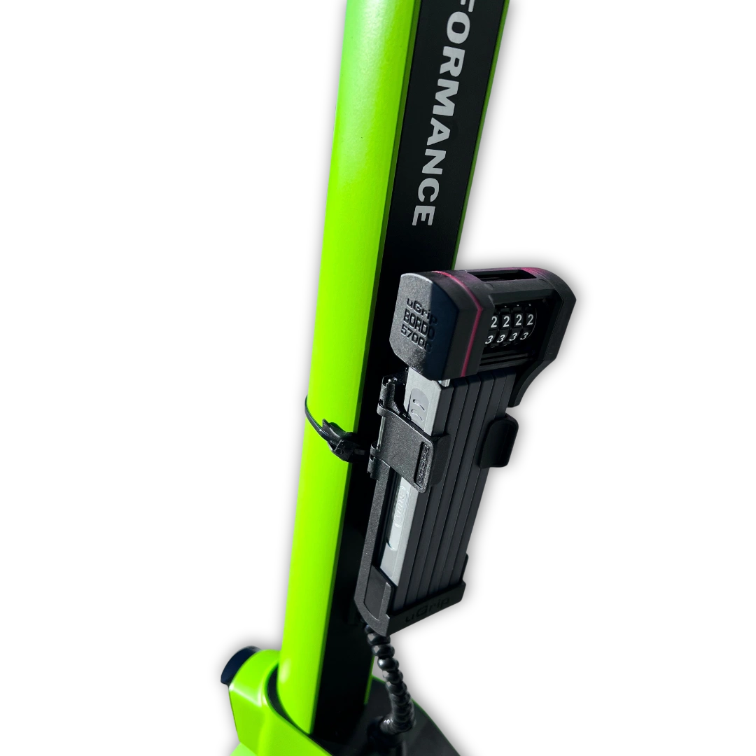 ABUS Schloss mit Halterung an E-Scooter