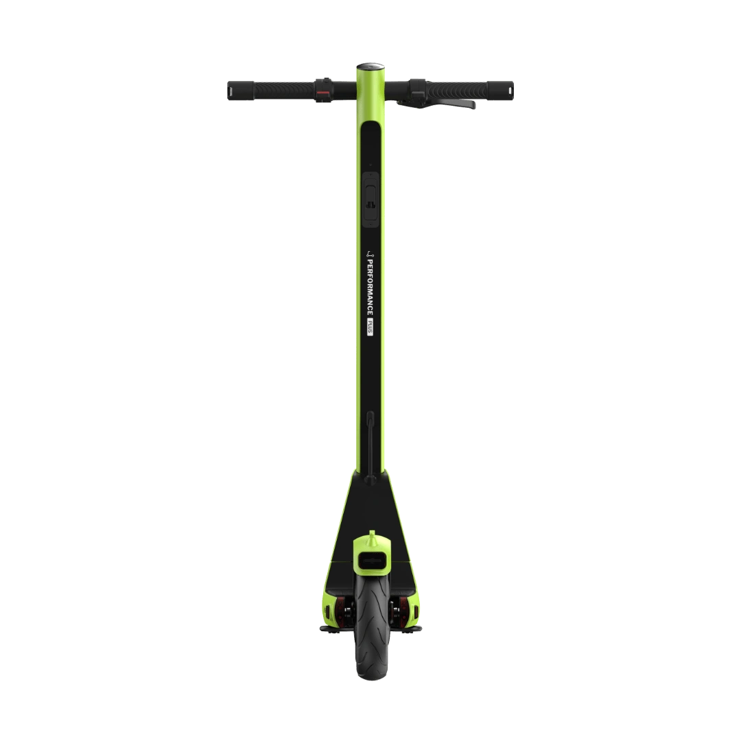 E-Scooter comscoot PERFORMANCE PLUS grün Ansicht von innen