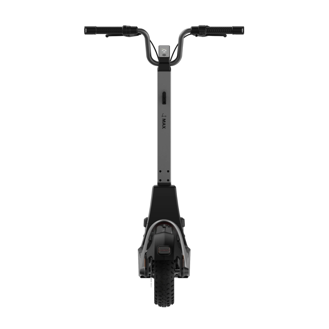 E-Scooter comscoot MAX schwarz-grau Ansicht von innen