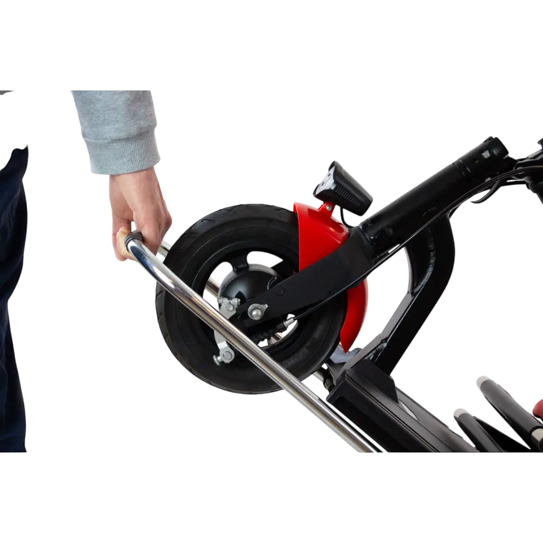 Der comscoot ACTIVE - Mobilitätshilfe & Pensionistenmobil gut zu tragen