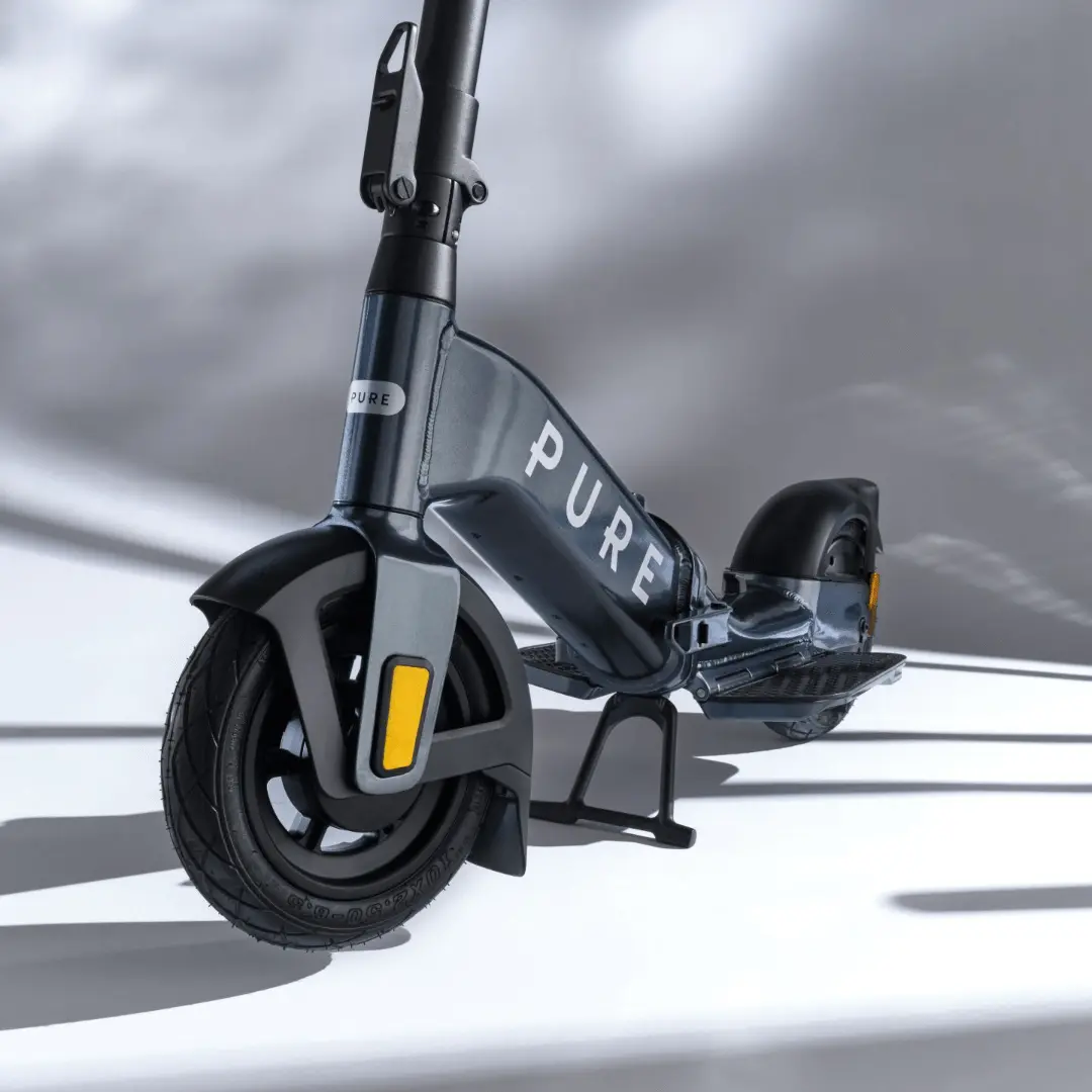 PURE Advance Flex E-Scooter in Mercury Grey mit 10 Zoll Reifen