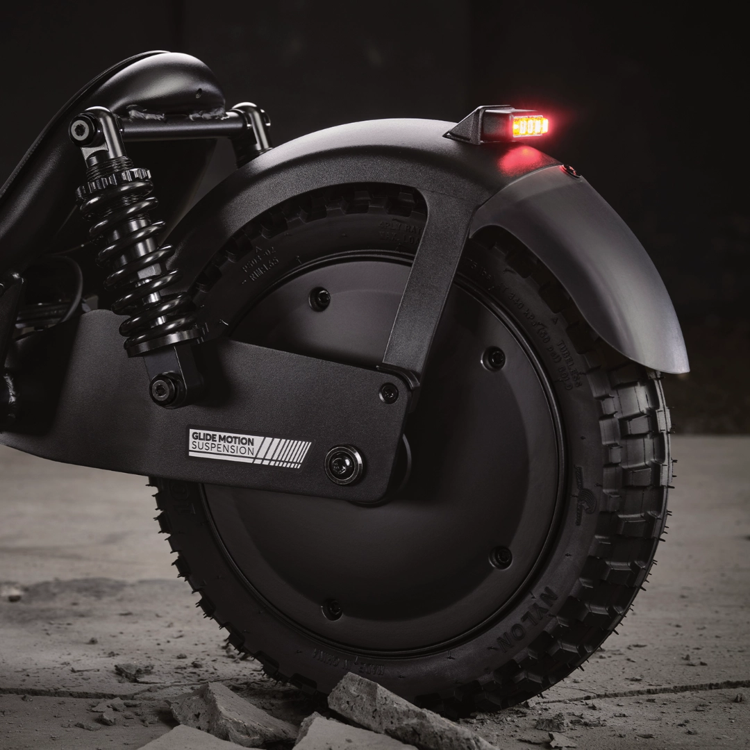 E-Scooter mit Offroadreifen
