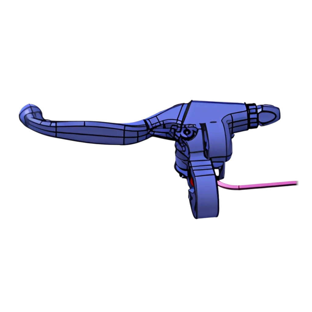 Linker Bremshebel mit Klingel (für Blinker) - Ersatzteil für PURE E-Scooter