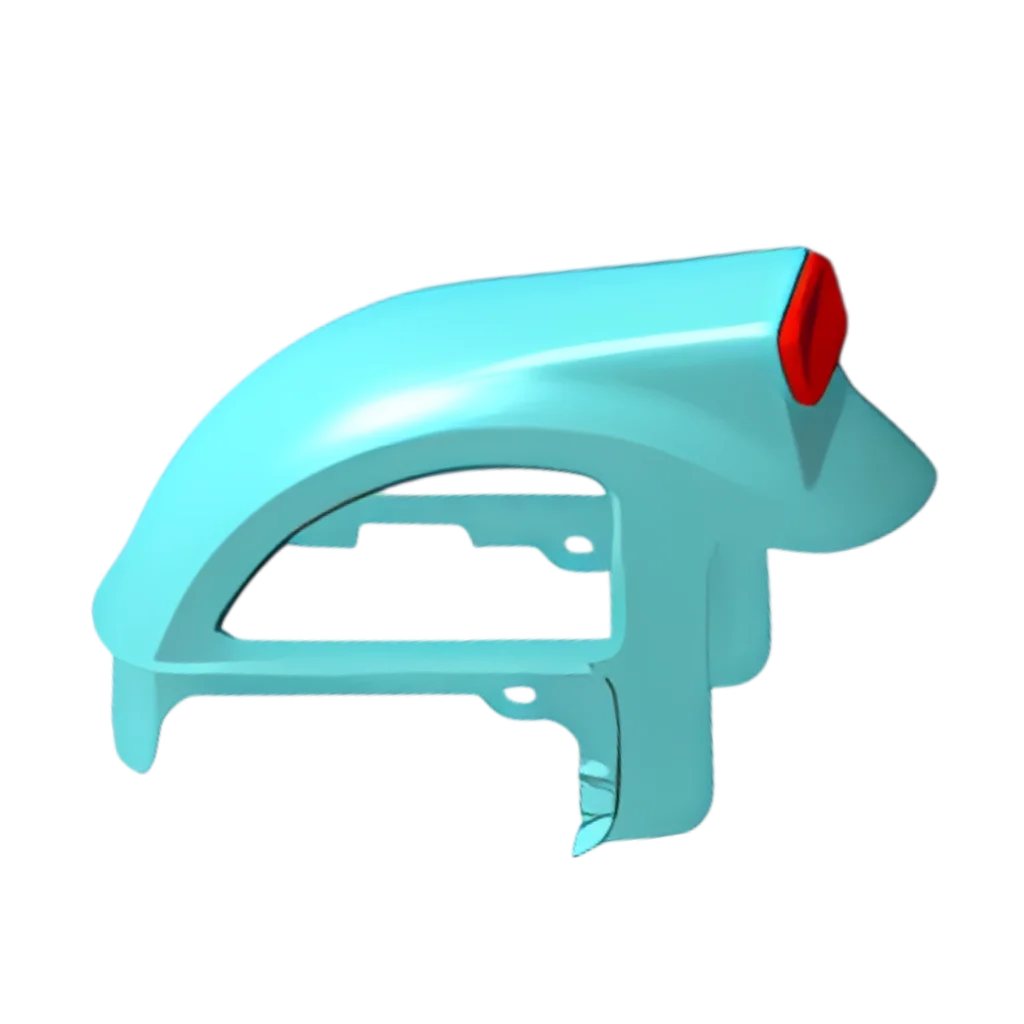 Hinteres Schutzblech mit Leuchtenbaugruppe - Ersatzteil für PURE E-Scooter