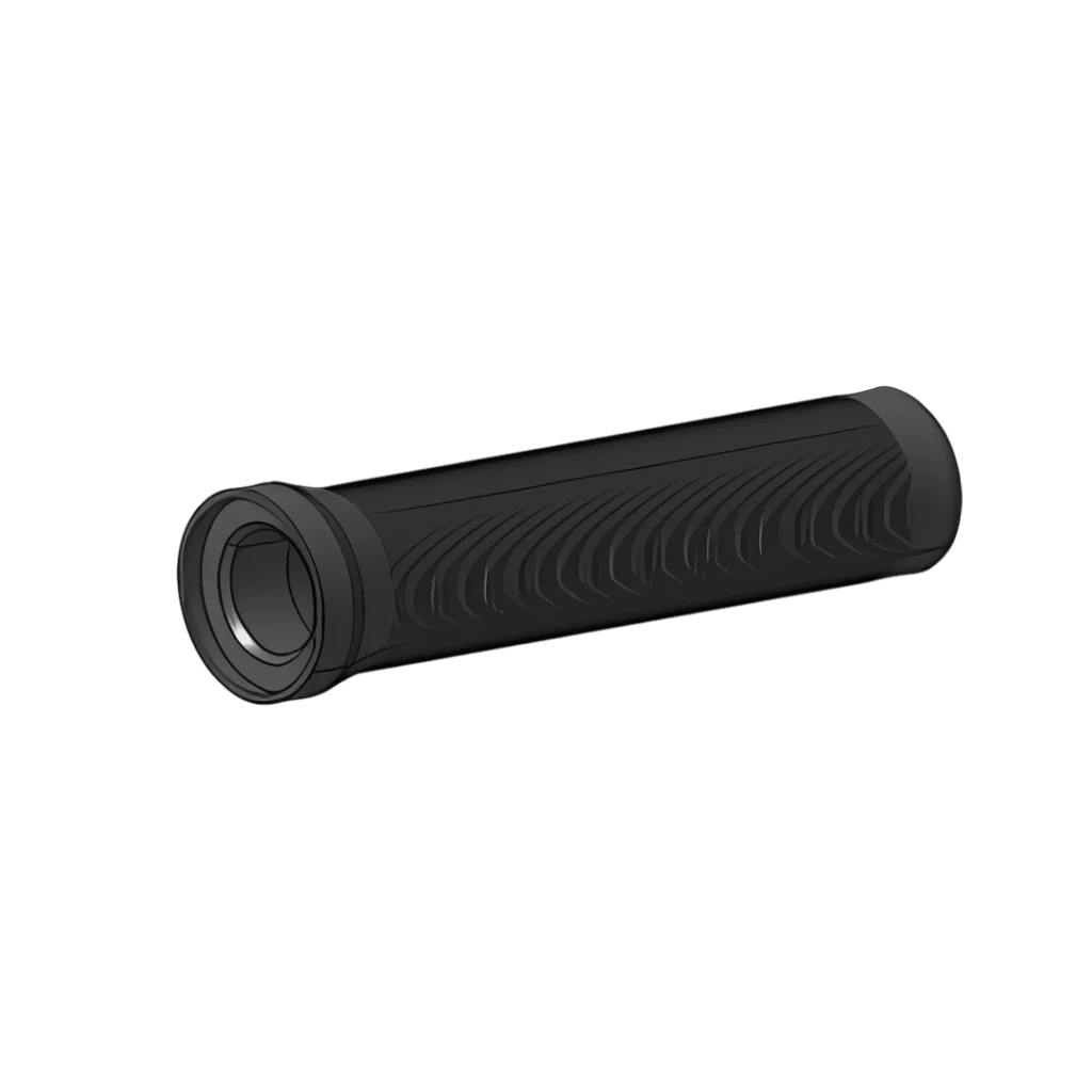 Lenkergriffe 125 mm, Paar (inkl. Endkappe) - Schwarz - Ersatzteil für PURE E-Scooter