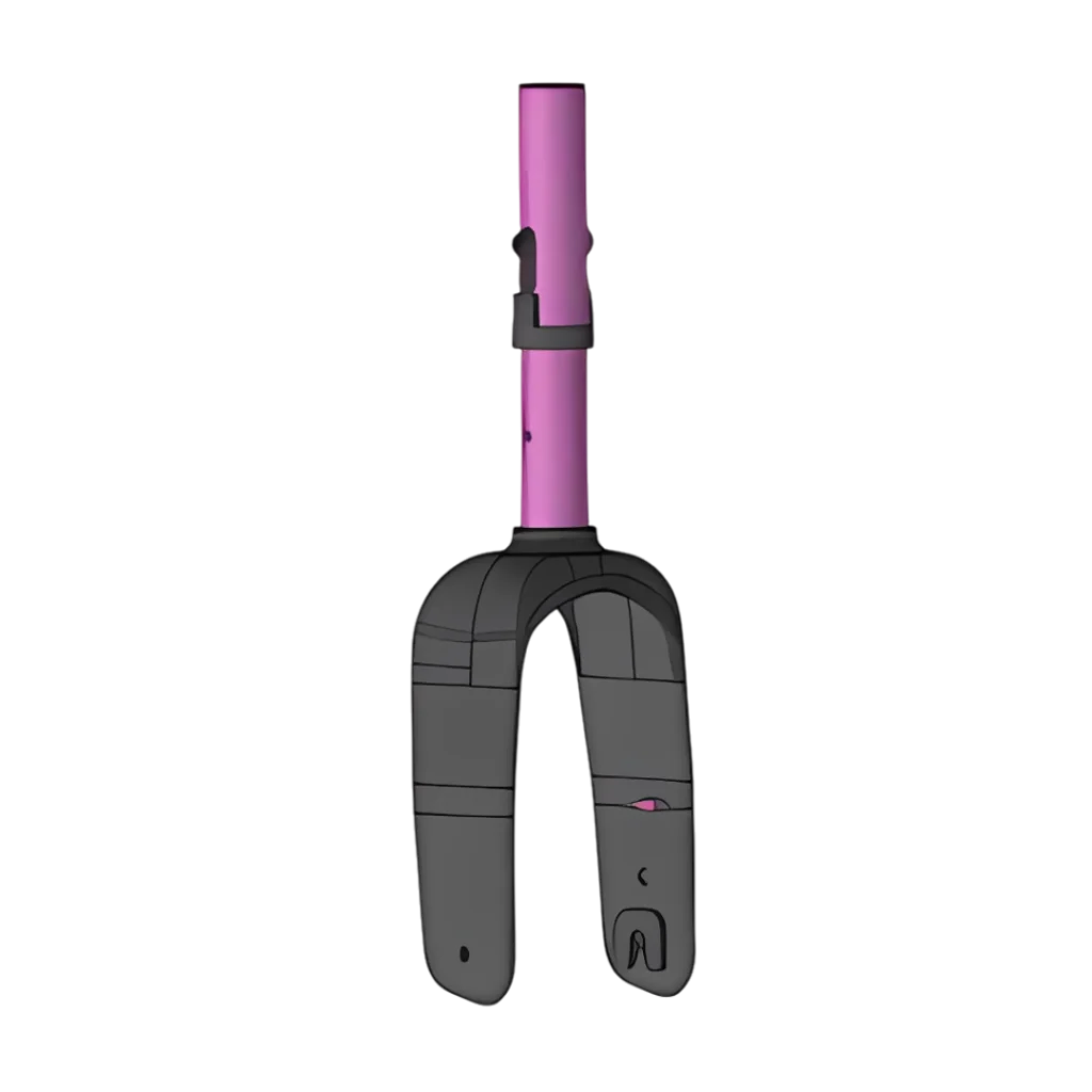 Vordere Gabelbaugruppe inkl. Lenkerstabilisierung - Ersatzteil für PURE E-Scooter