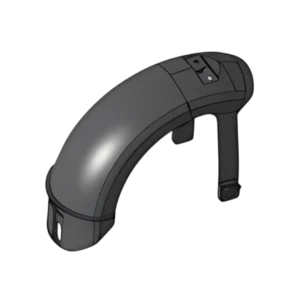 Hintere Schutzblech-Baugruppe - Ersatzteil für PURE E-Scooter